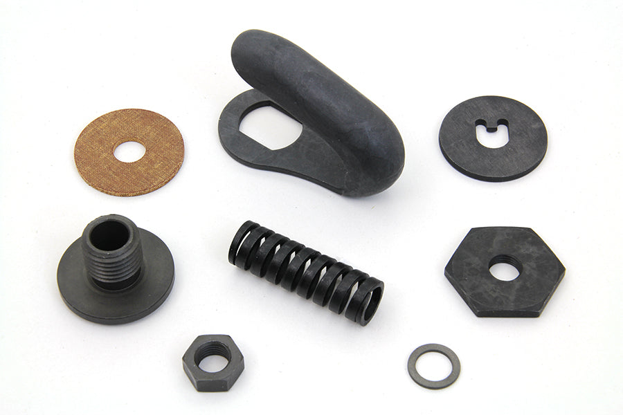 Colony Upper Steering Damper Kit for Harley Davidson WL - Parkerized Finish