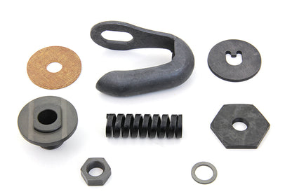 Colony Upper Steering Damper Kit for Harley Davidson WL - Parkerized Finish