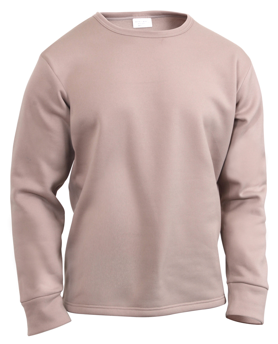 Rothco ECWCS Poly Crew Neck Top in Desert Sand, Size 2XL