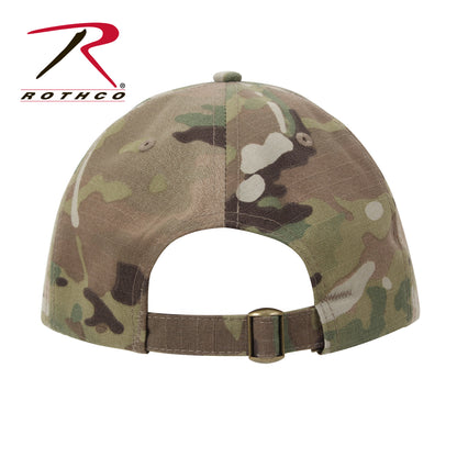 Rothco Supreme Camo Low Profile Cap MultiCam – Durable Adjustable Baseball Hat with Breathable Ventilation