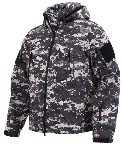 Rothco Special Ops Soft Shell Jacket in Subdued Urban Digital Camo - Size Large