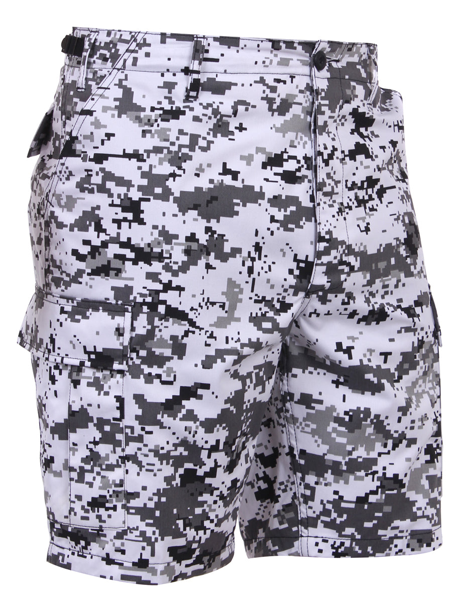Rothco Camo BDU Shorts City Digital Camo Size 2XL – Tactical Cargo Shorts for Military, Hunting, and Outdoor Activities
