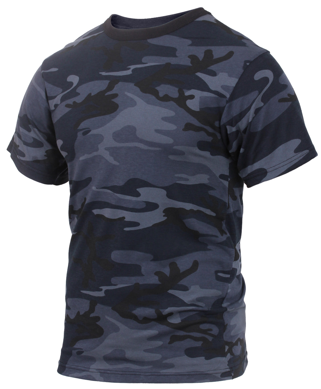 Rothco Camo T-Shirt in Midnight Blue Camo – Size Medium