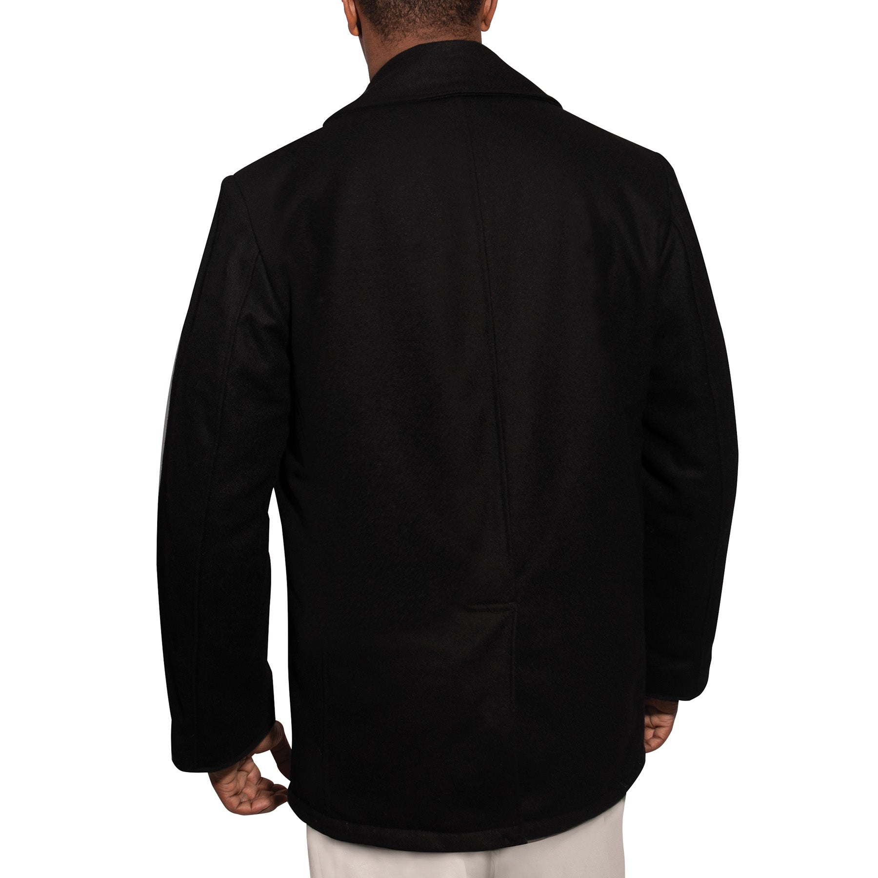 Rothco Naval Heritage Wool Pea Coat in Black - Size 2XL