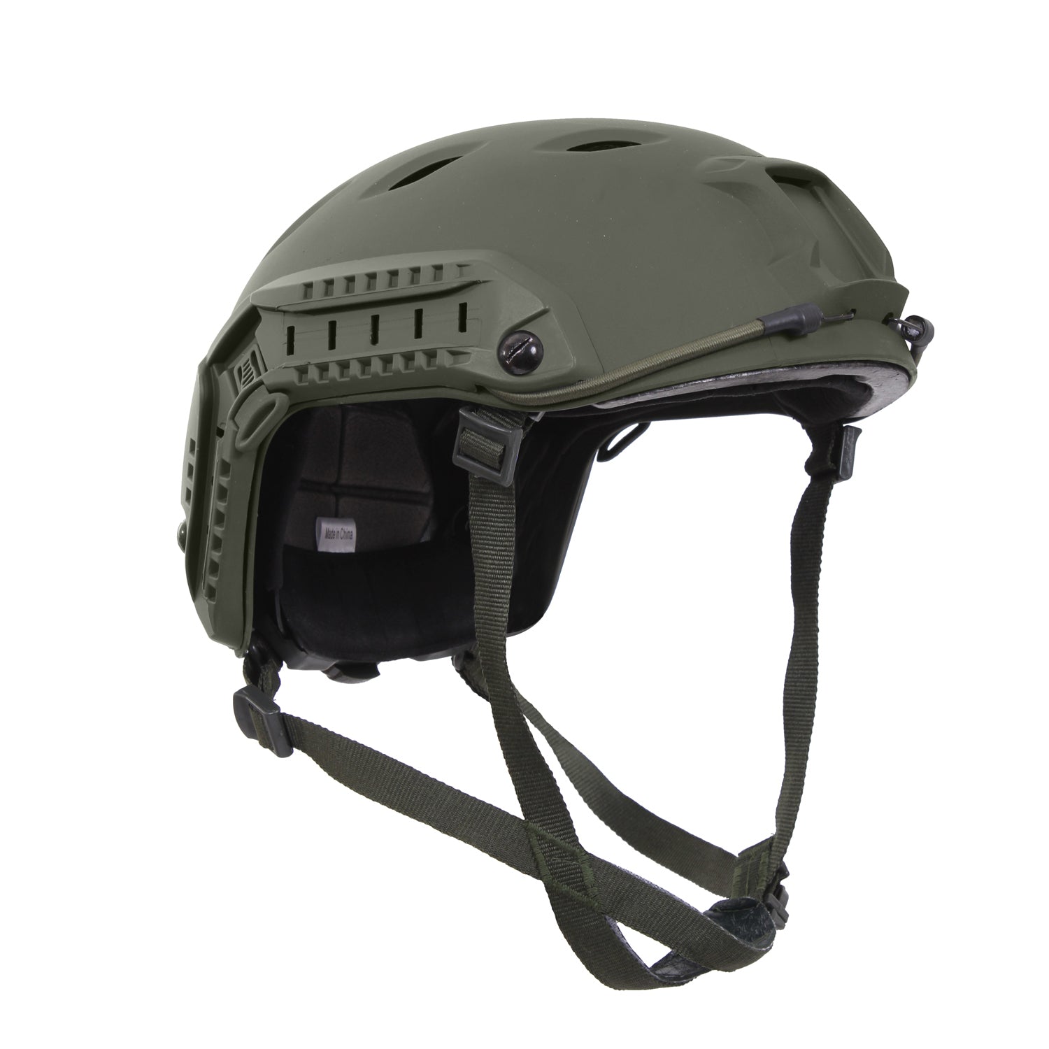 Rothco Advanced Tactical Adjustable Airsoft Helmet Olive Drab - Lightweight Combat Helmet for Airsoft, Paintball, and Tactical Training