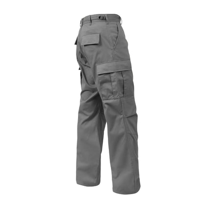 Rothco Relaxed Fit Zipper Fly BDU Pants in Grey, Size XL