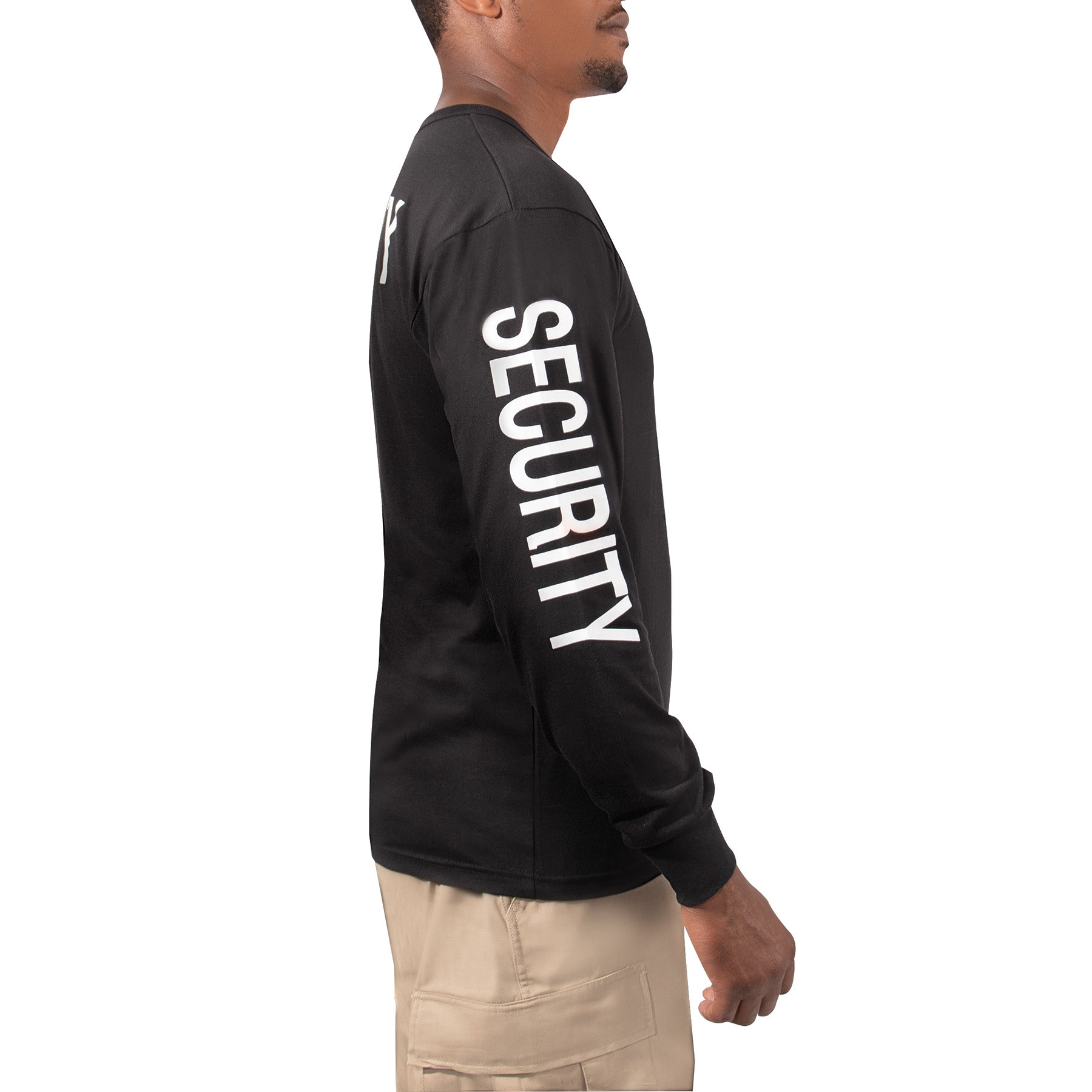 Rothco Long Sleeve Two-Sided Security T-Shirt Size XL