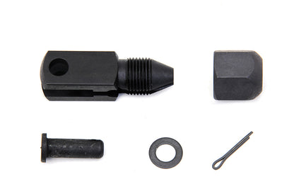 Colony Parkerized Lower Brake Cable Clamp for Harley Davidson Spring Forks