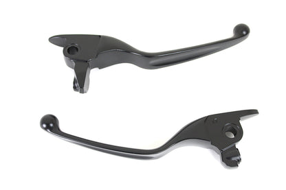 V-Twin M8 Matte Black Wide Tamer Hand Lever Set for Harley Davidson FLT (2017-2020)