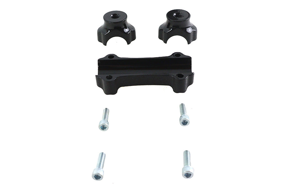 V-Twin Fat 1 Inch Riser Set Black - Part Number 78826B