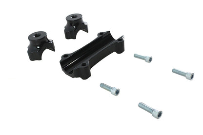 V-Twin Fat 1 Inch Riser Set Black - Part Number 78826B