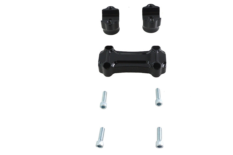 V-Twin Fat 1 Inch Riser Set Black - Part Number 78826B
