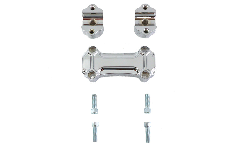 V-Twin Fat 1 Inch Riser Set Chrome (Part Number 78827)