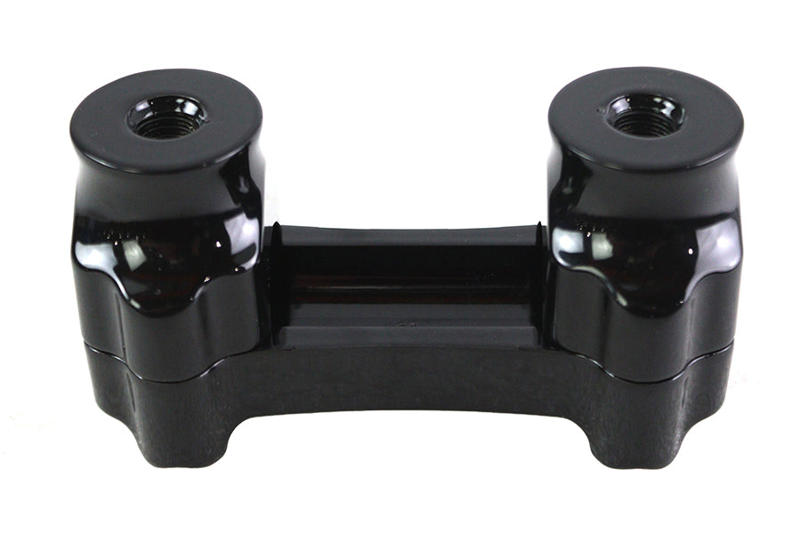 V-Twin Fat 1 Inch Riser Set Black - Part Number 78827B