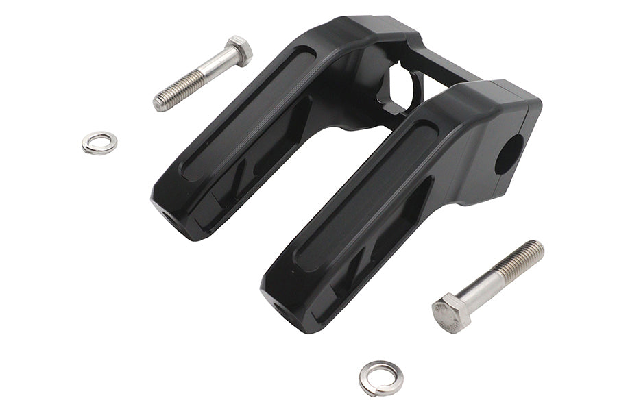 Wyatt Gatling 6 Inch Pirate Style Riser Set in Black - Part #78968B