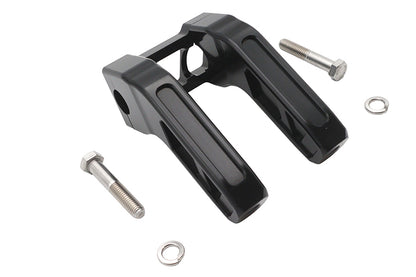 Wyatt Gatling 6 Inch Pirate Style Riser Set in Black - Part #78968B