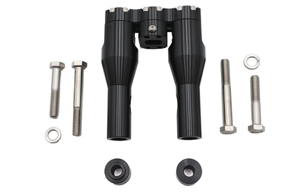 Wyatt Gatling 6 Inch Baron Style Riser Set in Black - Part 78969B