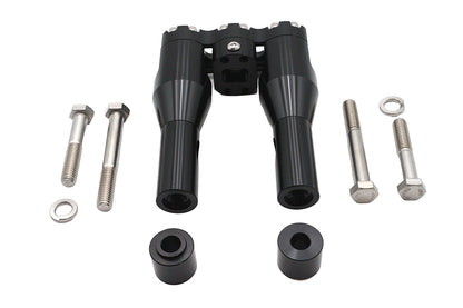 Wyatt Gatling 6 Inch Baron Style Riser Set in Black - Part 78969B