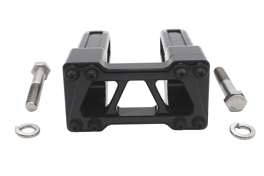 Wyatt Gatling 6 Inch Pirate Style Riser Set in Black - Part No. 78970B