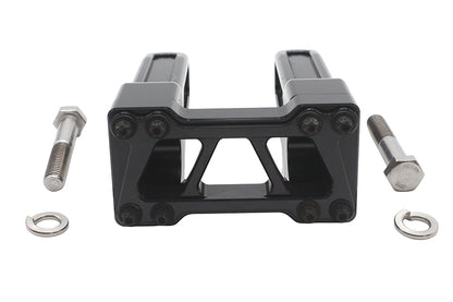 Wyatt Gatling 6 Inch Pirate Style Riser Set in Black - Part No. 78970B
