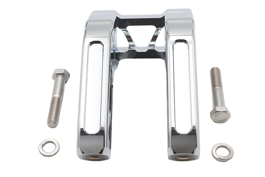 Wyatt Gatling 6 Inch Pirate Style Riser Set Chrome - Part 78968