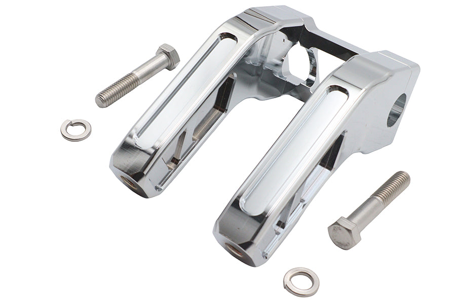 Wyatt Gatling 6 Inch Pirate Style Riser Set Chrome - Part 78968