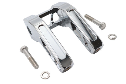 Wyatt Gatling 6 Inch Pirate Style Riser Set Chrome - Part 78968