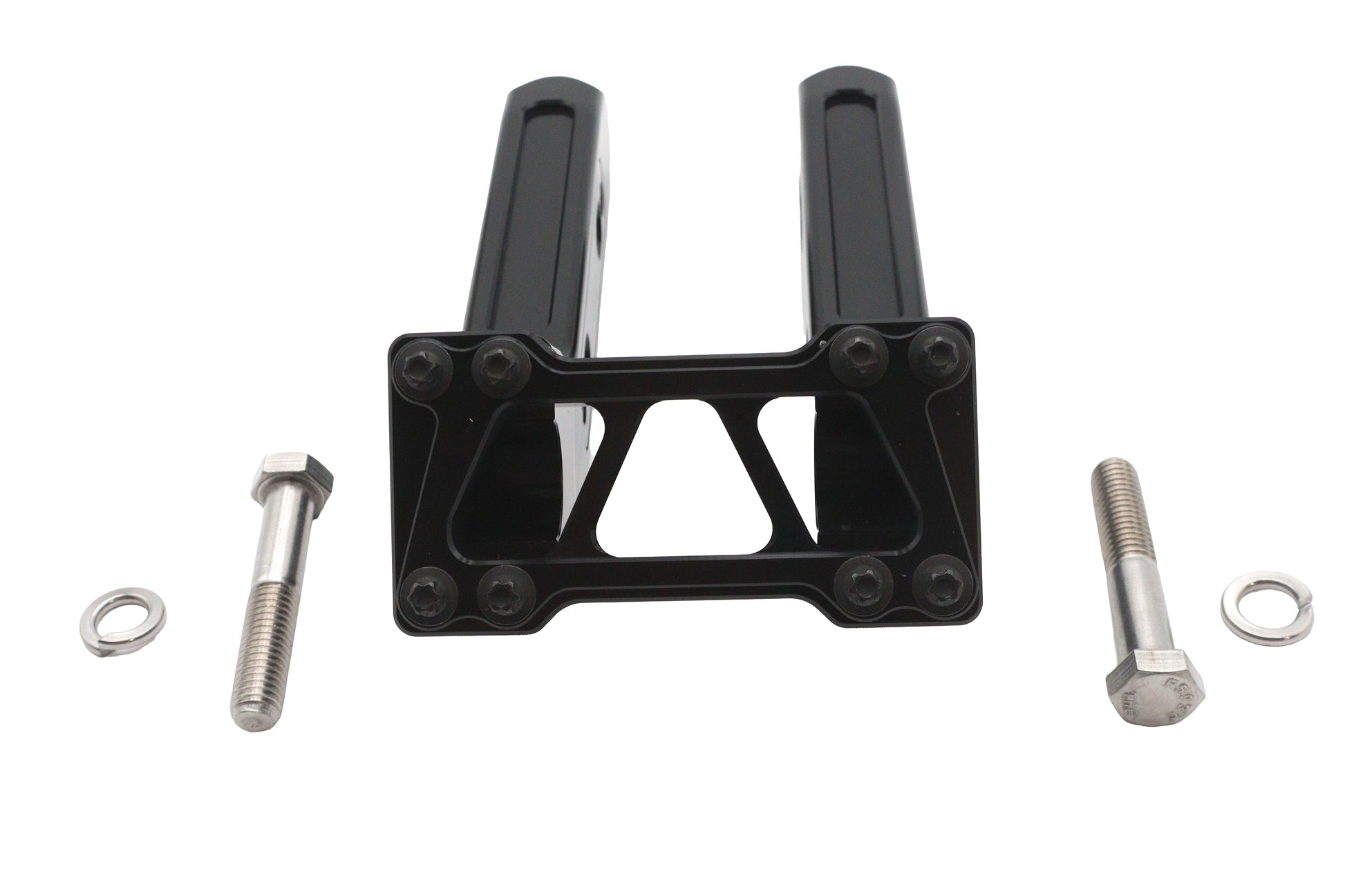 Wyatt Gatling 8 Inch Pirate Style Riser Set in Black (Part Number 78968AB)