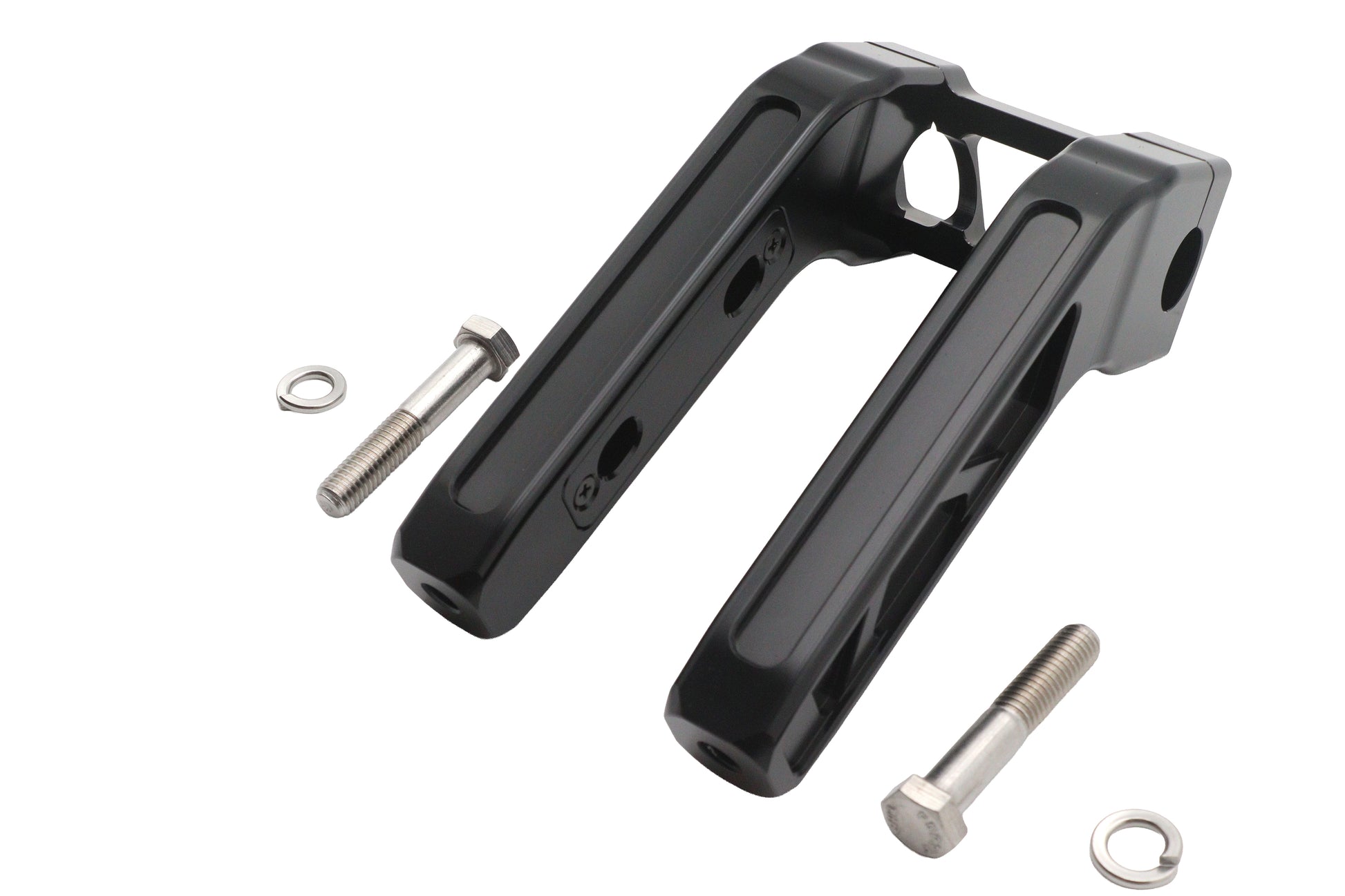 Wyatt Gatling 8 Inch Pirate Style Riser Set in Black (Part Number 78968AB)