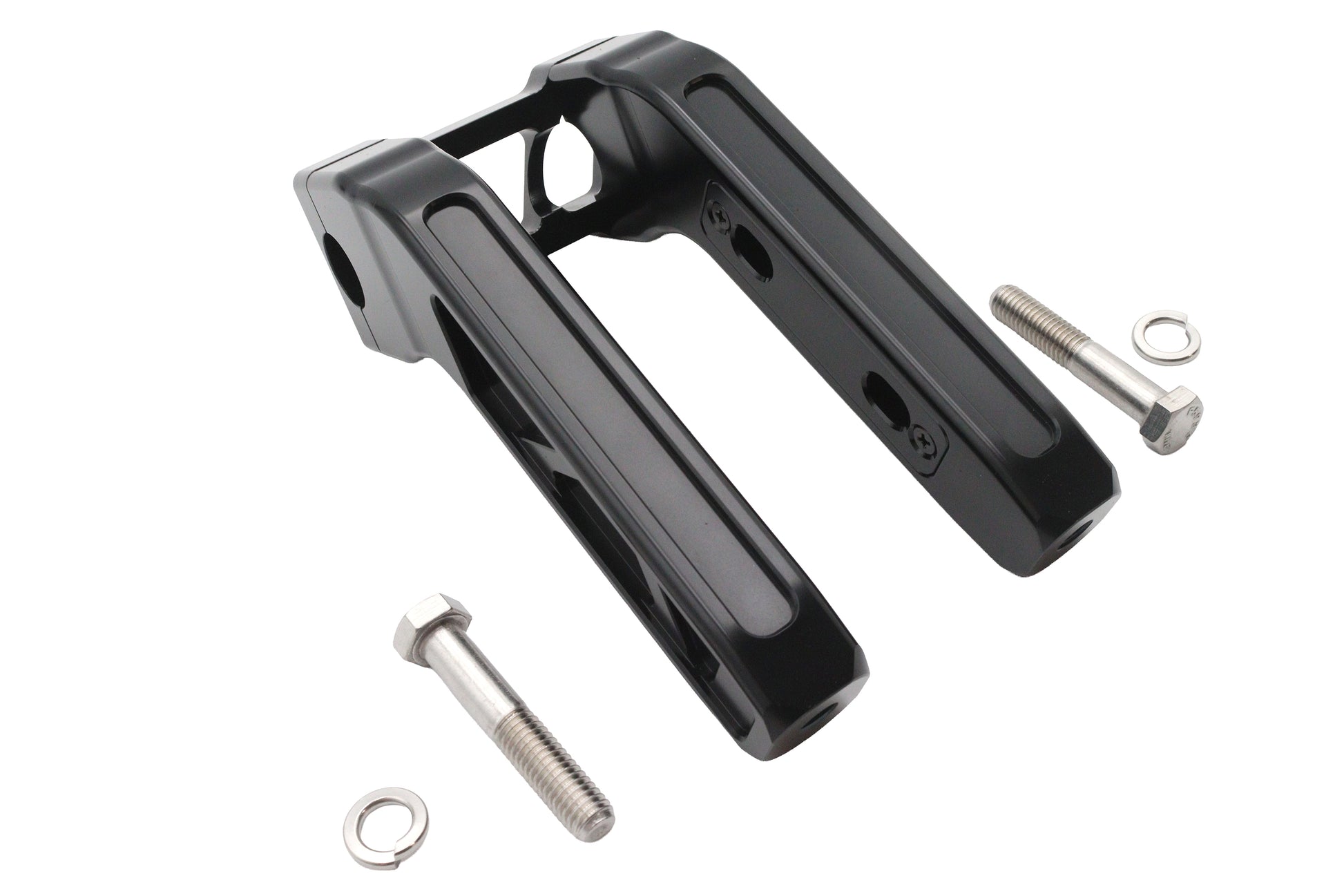 Wyatt Gatling 8 Inch Pirate Style Riser Set in Black (Part Number 78968AB)