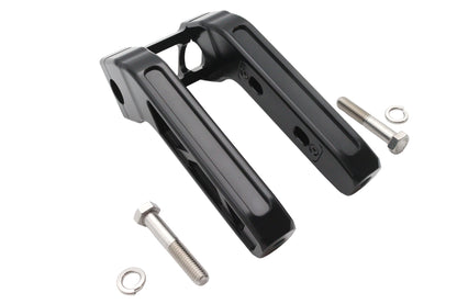Wyatt Gatling 8 Inch Pirate Style Riser Set in Black (Part Number 78968AB)