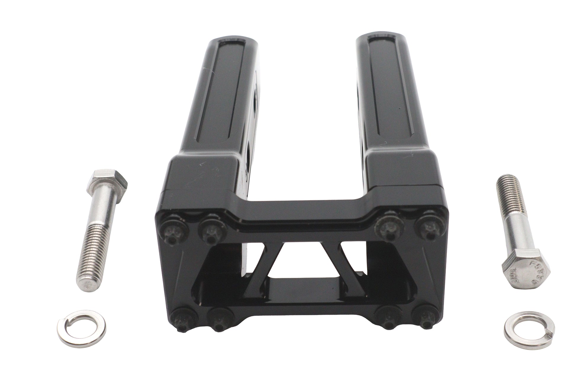 Wyatt Gatling 8 Inch Pirate Style Riser Set in Black - Part #78970AB