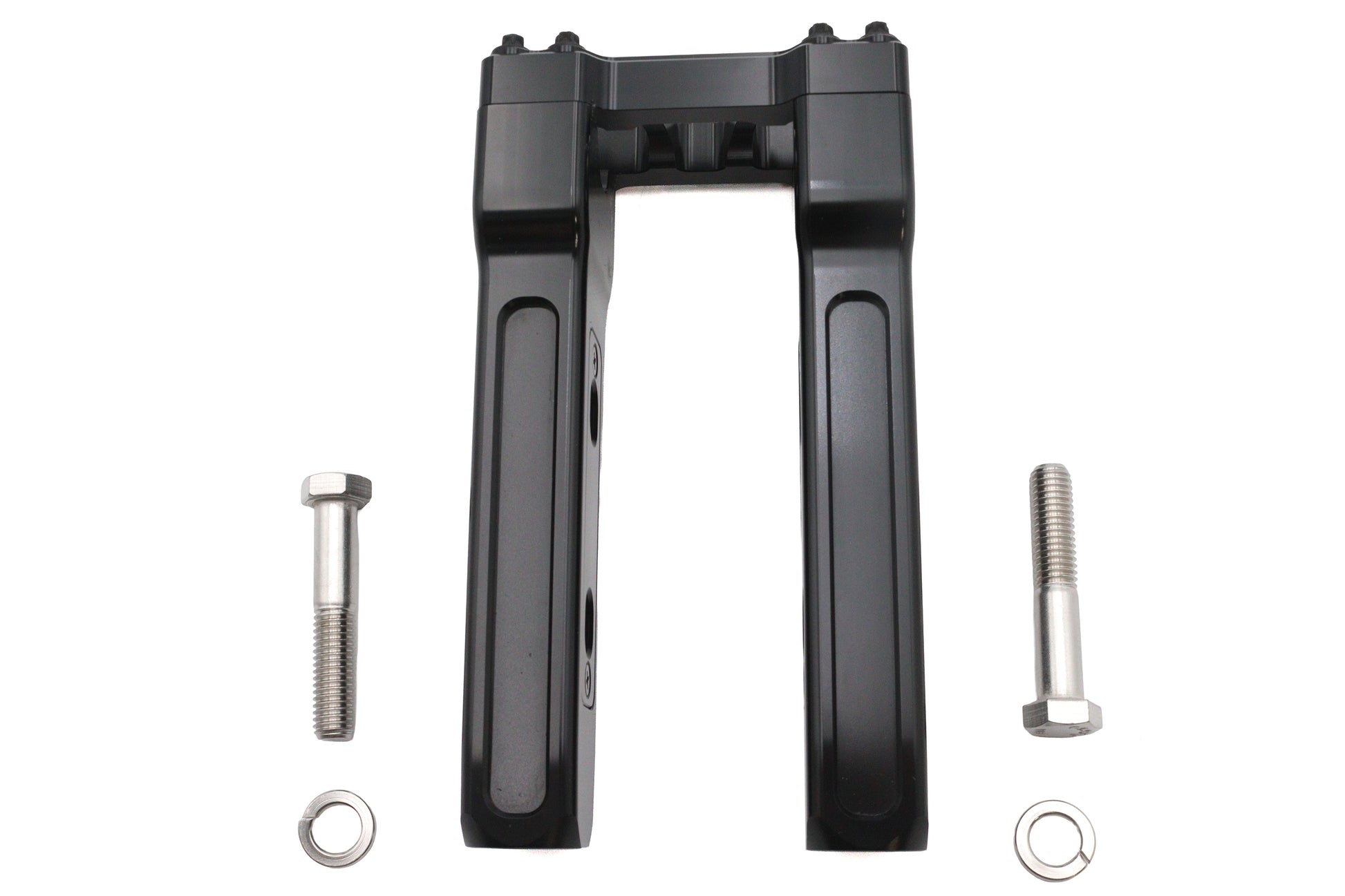 Wyatt Gatling 8 Inch Pirate Style Riser Set in Black - Part #78970AB