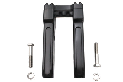 Wyatt Gatling 8 Inch Pirate Style Riser Set in Black - Part #78970AB