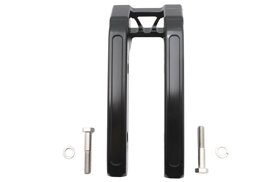 Wyatt Gatling 10 Inch Pirate Style Riser Set in Black, Part Number 78968DB