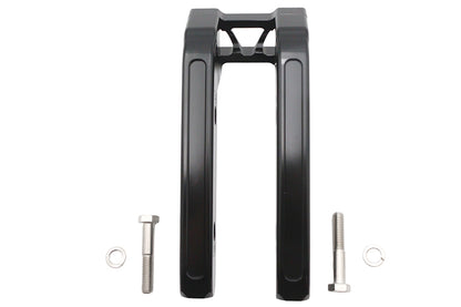 Wyatt Gatling 10 Inch Pirate Style Riser Set in Black, Part Number 78968DB