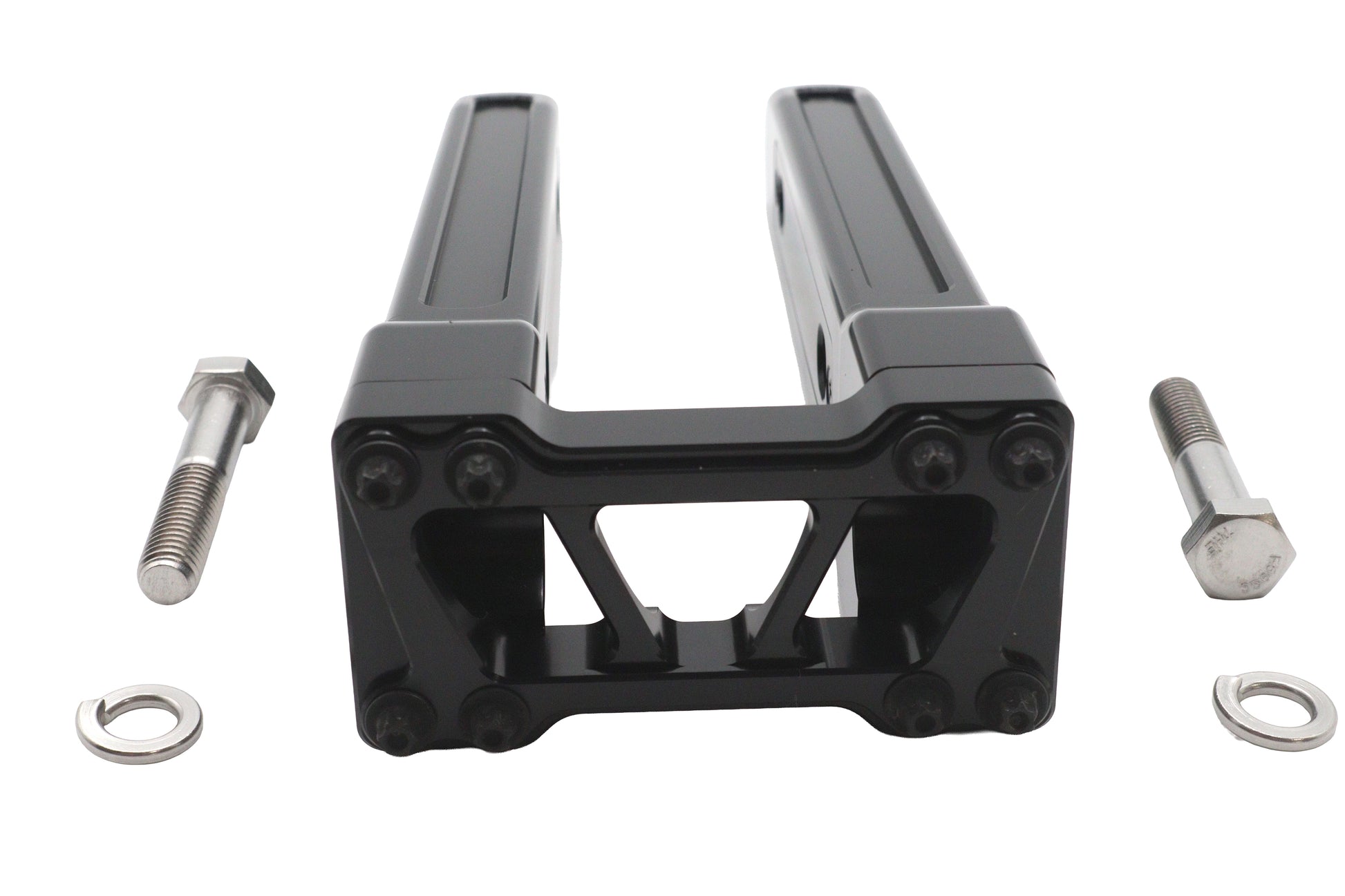 Wyatt Gatling 10 Inch Pirate Style Riser Set in Black (Part #78970DB)