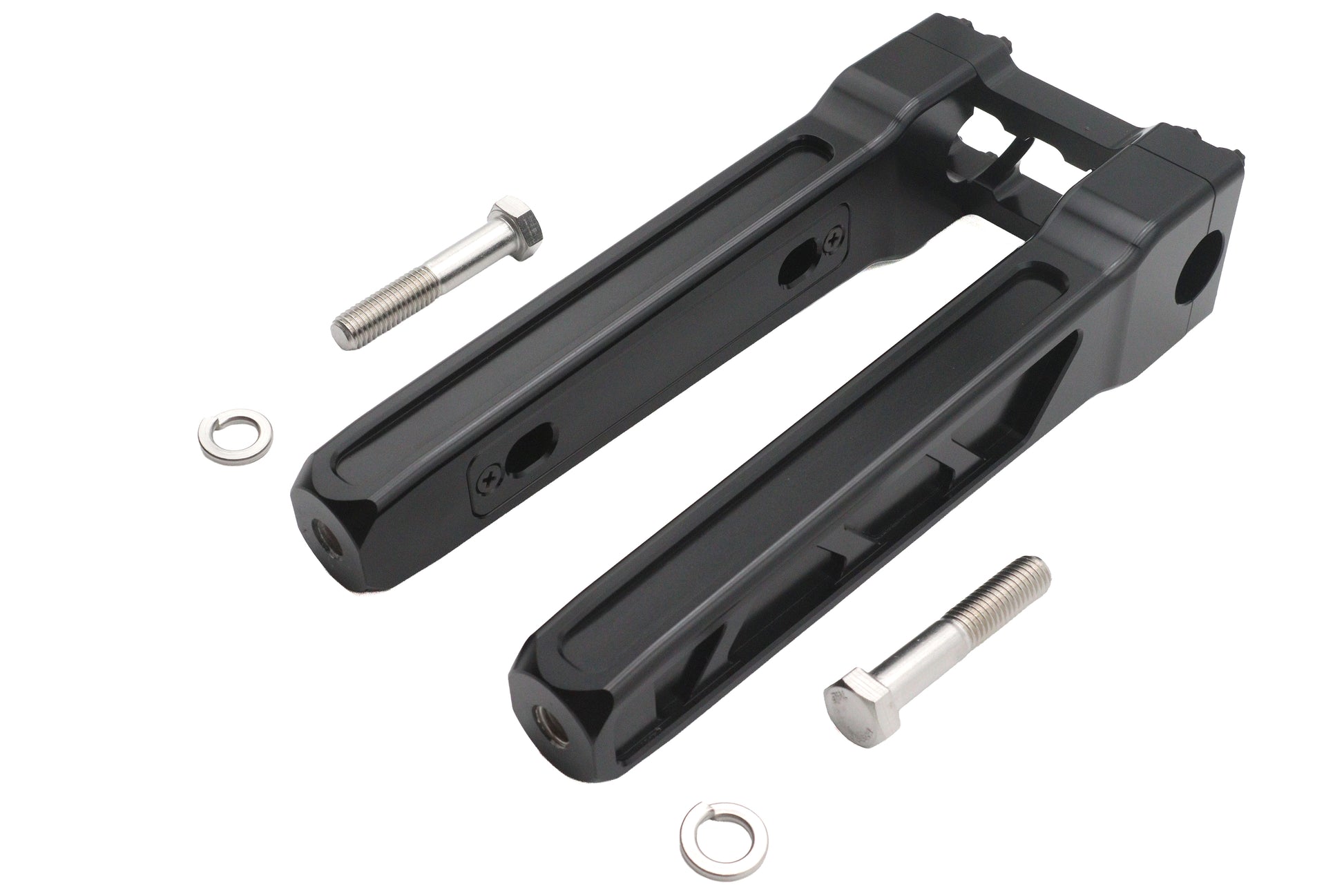 Wyatt Gatling 10 Inch Pirate Style Riser Set in Black (Part #78970DB)