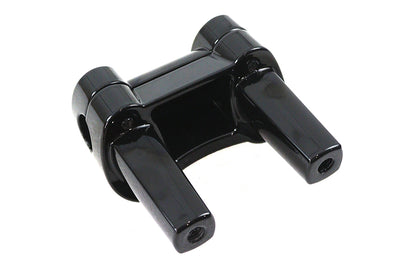 V-Twin 78644AB 4.1 Inch Fat Riser Kit Black – Motorcycle Handlebar Riser with Hardware and Accessories