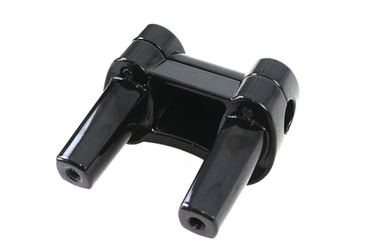 V-Twin 78644AB 4.1 Inch Fat Riser Kit Black – Motorcycle Handlebar Riser with Hardware and Accessories