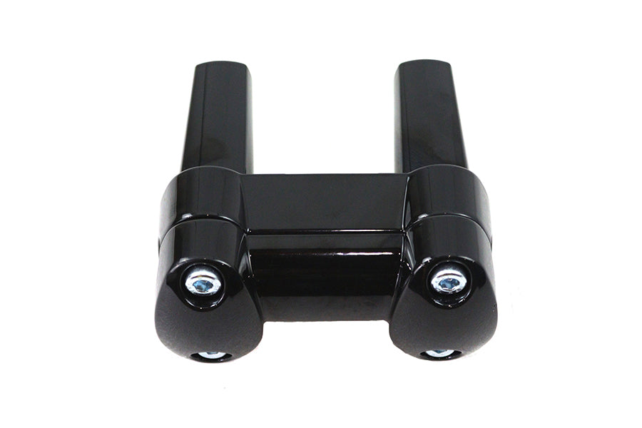 V-Twin 78644AB 4.1 Inch Fat Riser Kit Black – Motorcycle Handlebar Riser with Hardware and Accessories