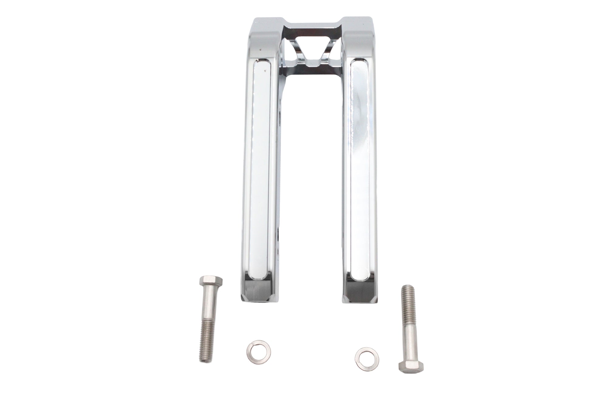 Wyatt Gatling 10 Inch Pirate Style Riser Set Chrome - Part Number 78968D
