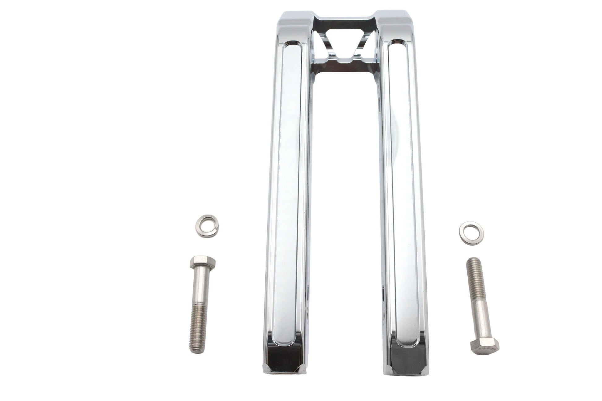 Wyatt Gatling 12 Inch Pirate Style Riser Set Chrome - Part Number 78968E