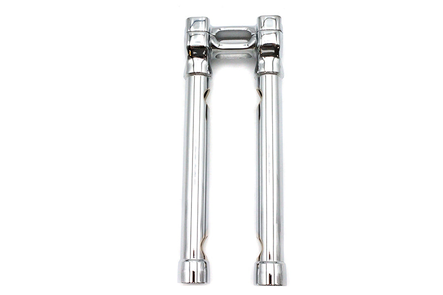 Wyatt Gatling 12 Inch Combat Style Riser Set Chrome - Part No. 78971E