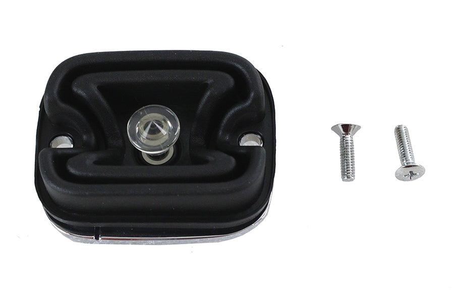 V-Twin Chrome Plated Handlebar Master Cylinder Cover for Harley Davidson FLT and FLST 2005-2012