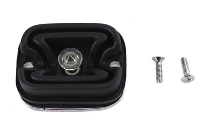 V-Twin Chrome Plated Handlebar Master Cylinder Cover for Harley Davidson FLT and FLST 2005-2012