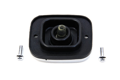 V-Twin Chrome Plated Handlebar Master Cylinder Cover for Harley Davidson VRSC & XL Models Part #76041