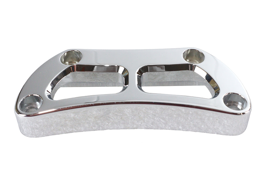 V-Twin Chrome Cutout Design Riser Top Clamp for Harley Davidson XL 1974-1983 Part 63695