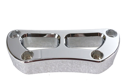 V-Twin Chrome Cutout Design Riser Top Clamp for Harley Davidson XL 1974-1983 Part 63695