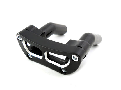 V-Twin Black Cutout Design Riser Top Clamp for Harley Davidson XL Models - Part 63695B